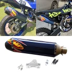 Customized ID:50 51 61 63 65mm Motorcycle Exhasut Escape Moto Muffler for KTM for Z900 Z800 Z1000 ER6N MT07 MT09 Tmax530 R25 R6